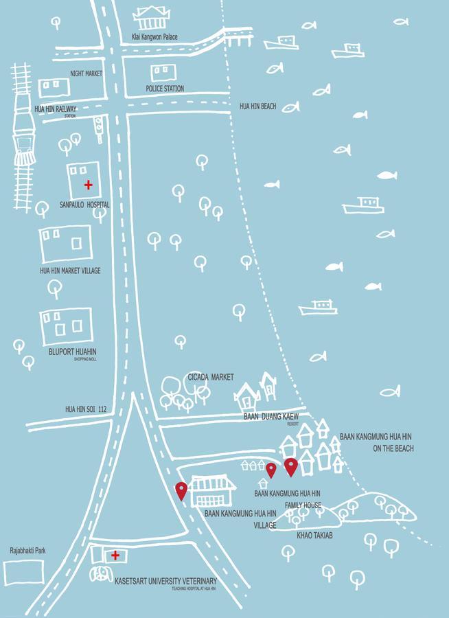 Baan Kangmung Hua Hin On The Beach Екстер'єр фото